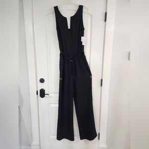 NWT JustFab Black Jumpsuit